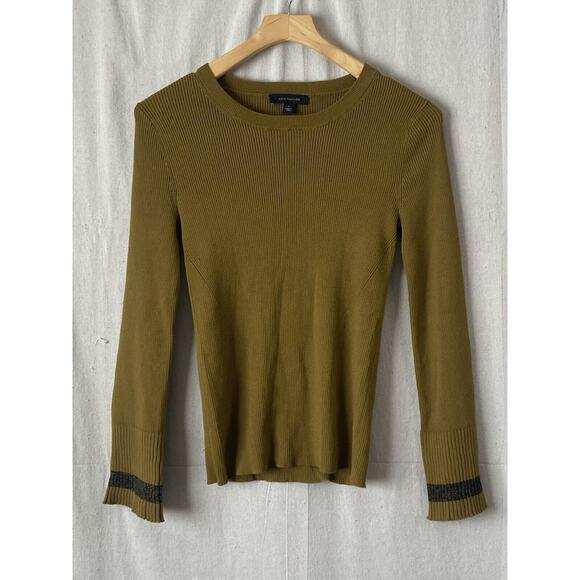 Ann Taylor Womens Preppy Office Lightweight Ribbed Sweater Size S Career Soft - Picture 1 of 7